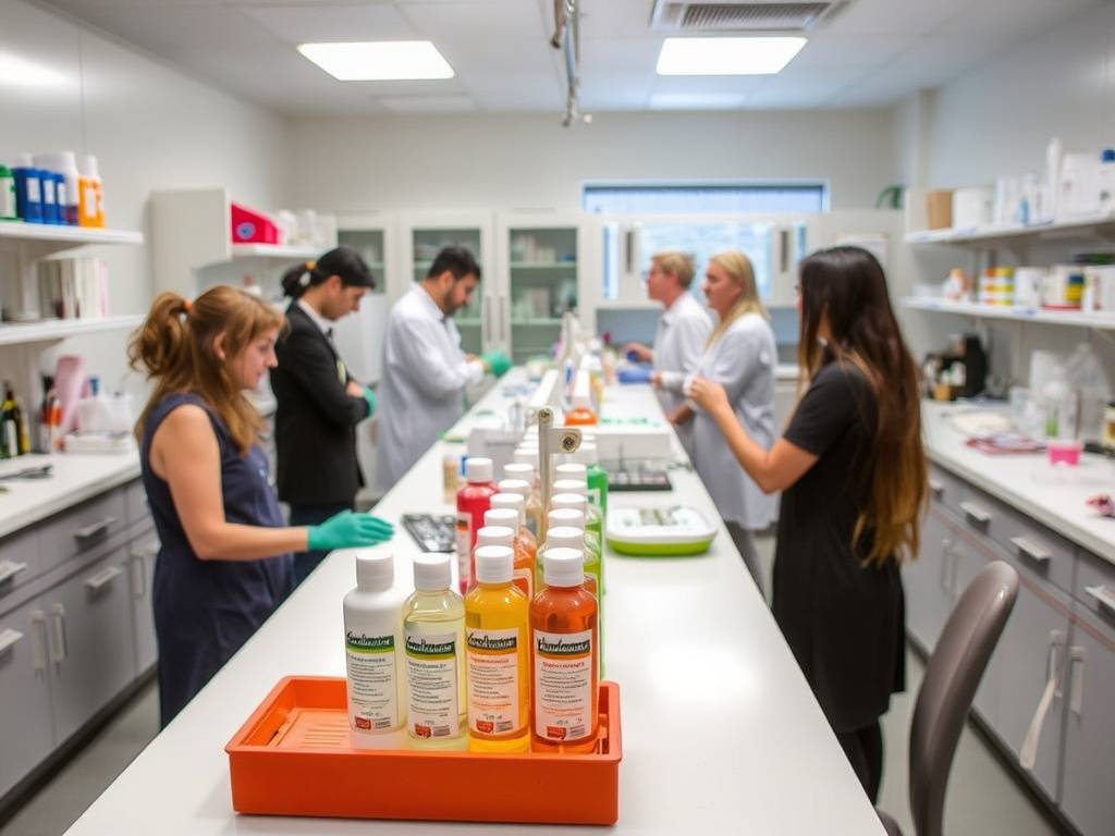 Perfecting the "Aussie Blonde": Reverse Engineering High-Performance Purple Shampoos chemical laboratory Australia