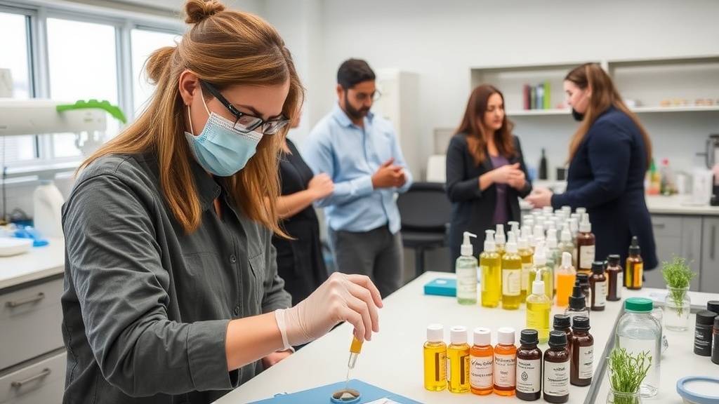 Scaling Botanical Face Oils: How to Benchmark Luxury Textures with Local Ingredients (Australia) chemical laboratory Australia