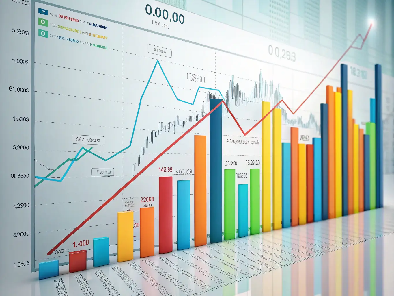 A graph showing cost savings achieved through optimized admixture formulations, highlighting the financial benefits of Labsure's chemical testing services.