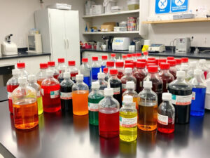 Unknown Liquid Analysis chemical laboratory Australia