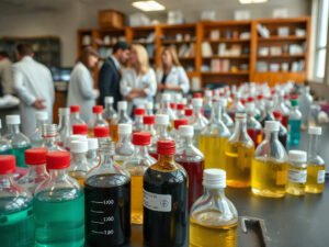 Unknown Liquid Analysis chemical laboratory Australia